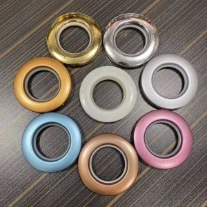 China Curtain accessory Manufacture Plastic Rod Curtain Eyelets