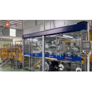 48000BPH Purified Mineral Bottle Water Packaging Machine PET plastic