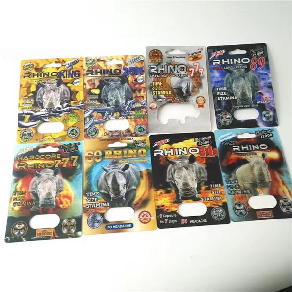 Customized Rhino Glossy Paper Card with Tear Resistance and Recyclable Feature