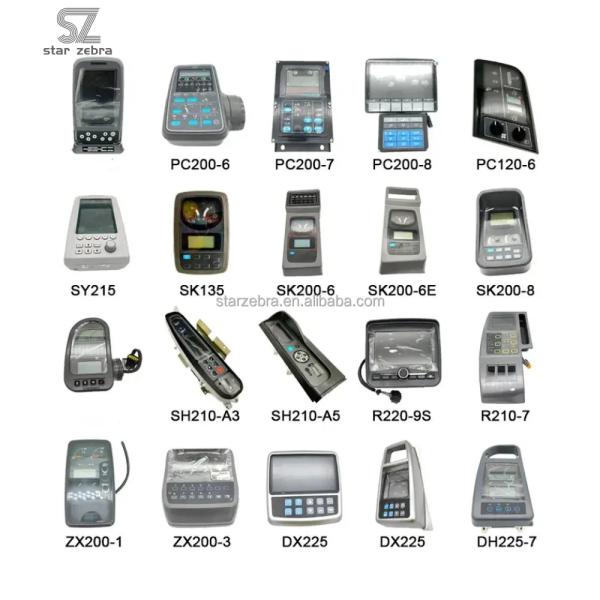 Excavator AC Control Panel R140-7 R300-7 R210LC-7 R225-7 Throttle Knob Switch 21N8-20505 for Manufacturing Plant