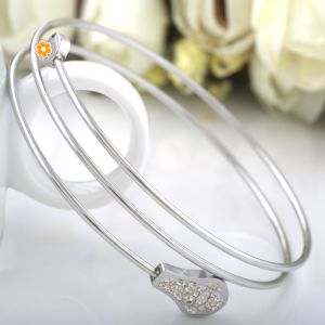 coil Gold Bracelet, Newest Fashion Jewelry Tricyclic Bracelets Women Charm