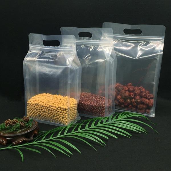 Buy PET Plastic Zip Lock 300g Flat Bottom Gusset Bags at wholesale prices