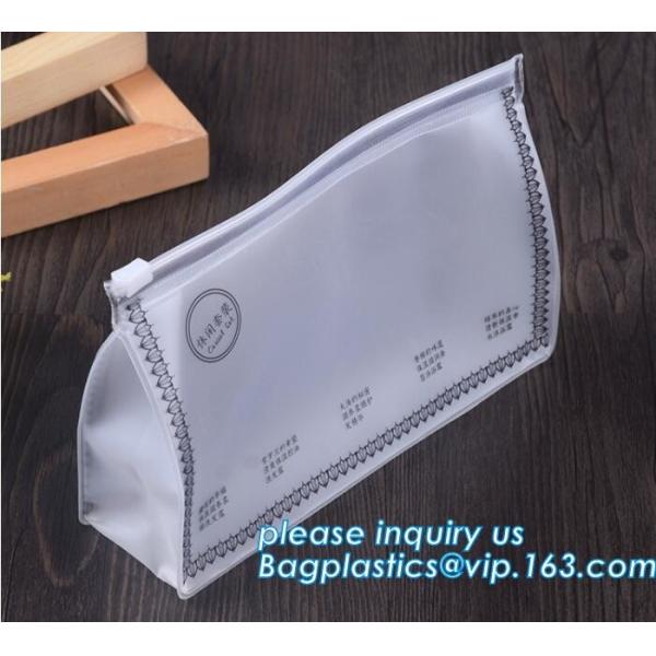 Mini Small PVC Transparent Plastic Cosmetic Organizer Bag Pouch With Zipper
