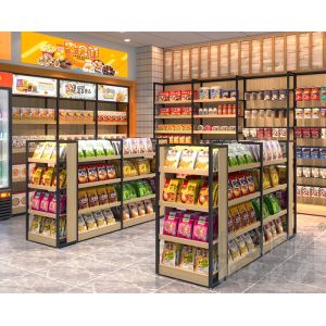 5 Layers Convenience Store Shelves , Retail Metal Shelves 50-70KG Load Capacity