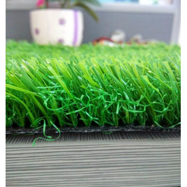 UV Resistence Artificial Grass Landscaping / Rooftop Synthetic Lawn Grass