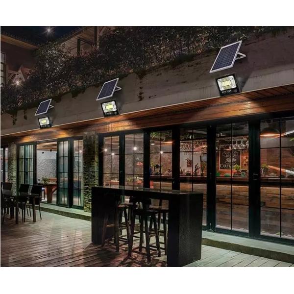 Super Bright Outdoor Solar Flood Light , Aluminum Alloy Body Waterproof LED Wall Lamp