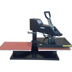 China Manual Duplex swing heat transfe machine on sale