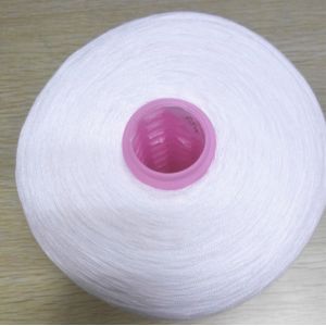 20/2 40/2 Bright Ring Spun Polyester Yarn On Plastic / Paper Cone With 100%