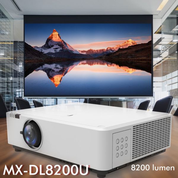 Buy 8200 Lumen High Brightness DLP Laser Projectors WUXGA at wholesale prices
