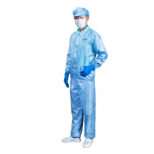 Antistatic Smock Reusable garment ESD cleanroom coverall antistatic uniform esd