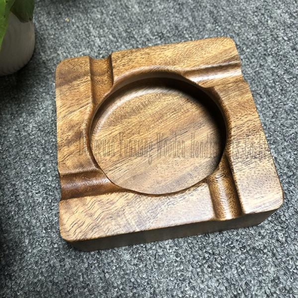 Walnut Cigar Ashtray Household Ashtray Smoking Creative Personality Ornaments