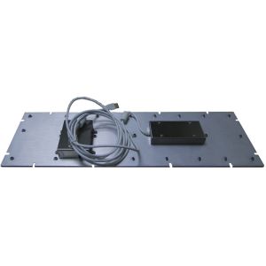 Liquid Proof Industrial Touchpad Keyboard 20mA IP65 Electrophoretic Black