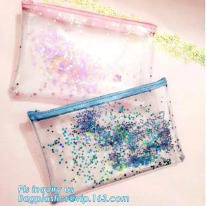 Colorful Slider Bag Plastic Packaging Bag For Card Bag, Frosted Plastic EVA