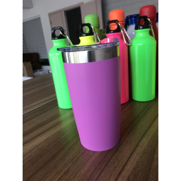 Fashion Double Wall Stainless Steel Travel Mug Unbreakable 600ML Capacity