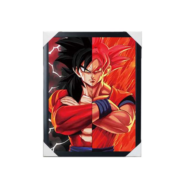 Hot Sale Anime Dragon Ball 3d Lenicular Sheet Holographic Lenticular Anime Poster 3d Picture For Wall