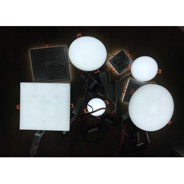 30W Back Lighting Dimmable Recessed LED Panel Light 3000K Aluminum AC 220V