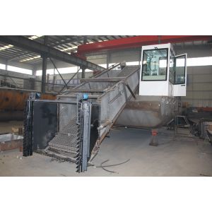 3000M2 Trash Skimmer Machines aquatic weed harvester reed water hyacinth