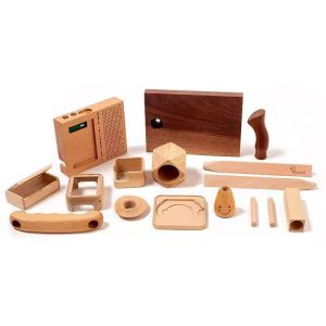 Multifunctional Wood CNC Machining Service Smooth Surface Custom Wood CNC