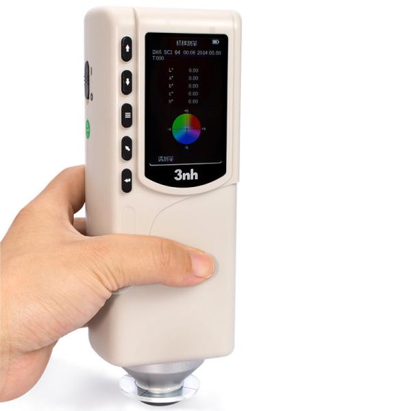 Buy 4mm Aperture Portable Spectrophotometer Colorimeter NR10QC 3nh Manual Calibration at wholesale prices