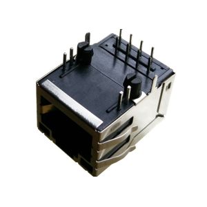 Quality HFJT1-1081-L21RL I / O Module Jack Shielded , Right angle Rj45 In DTV Terminal for sale