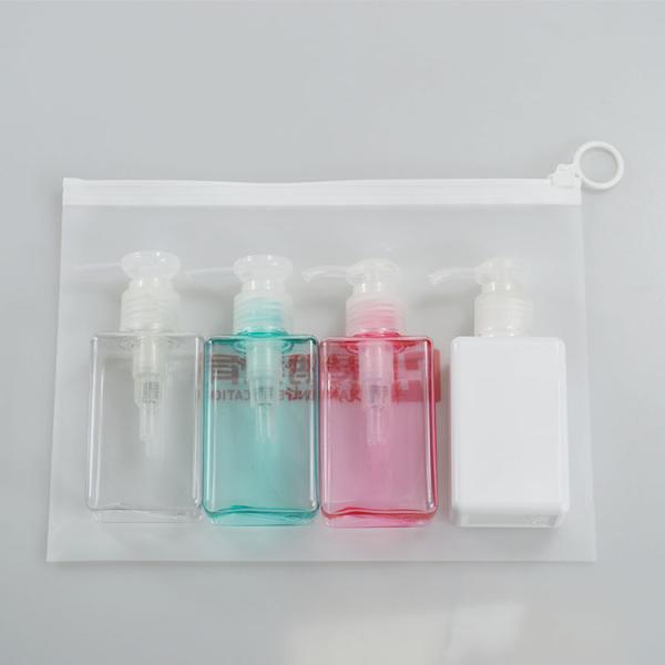 Bottle color Customized Pet Colorful Hand Lotion Pump Plastic Shampoo Bottles with PP Pump