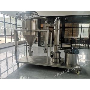 1000kg/H Titanium Steam Heating Cassava Flour Spin Flash Dryer