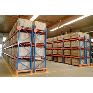 Streamlined Warehouse Operations Double Deep Pallet Racking System With Assembly