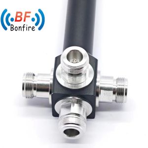 2400-6000MHz NF Connector 4 Way Power Splitter Package Size 22.00cm * 7.00cm * 4