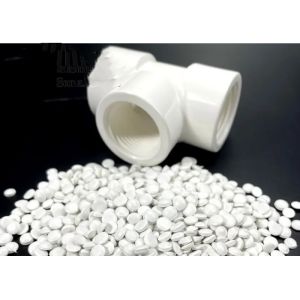 Quality Rigid PVC Granules For Pipe Fittings Rigid Glossy Small Bend Sewage Plain Drawn Fittings PVC Pipe Compound for sale