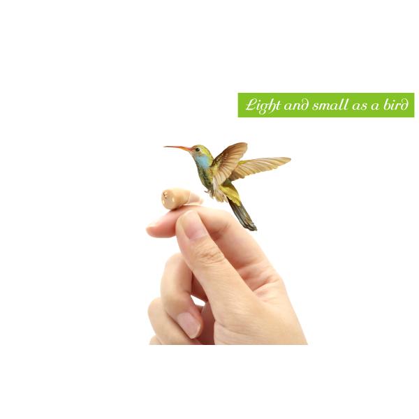 Retone Invisible Rechargeable Hearing Aids 32dB With Portable Charging Case