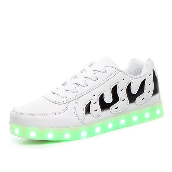 Led Rainbow Light Shoes,rainbow glowing led Shoes