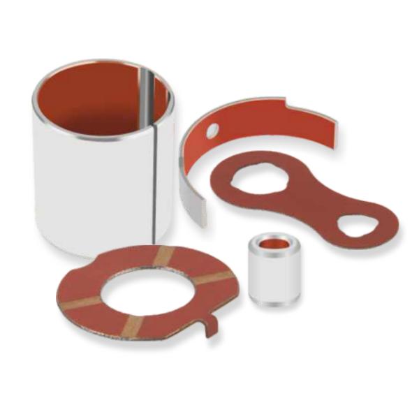 Customized Thinkness Bronze Gleitlager Washer Steel Backed Metric Size