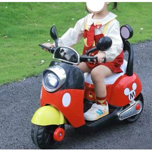 Unisex Classic 6V Electric Ride On Tricycle Motorcycle Car for 2-5 Years Kids 2024