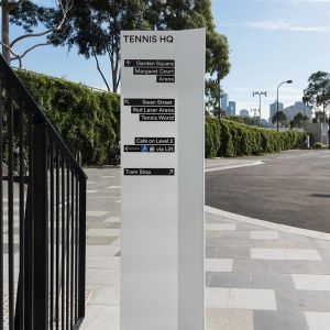 Custom Building Directional Signage system Professional Office Signs