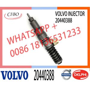Fuel injector 20440388 2044-0388 for VOL Excavator engine EC360 EC460