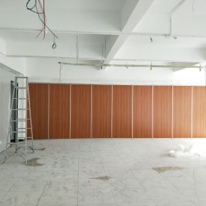 Fabric Soundproof Aluminum Track Channel Folding Movable Operable Partition
