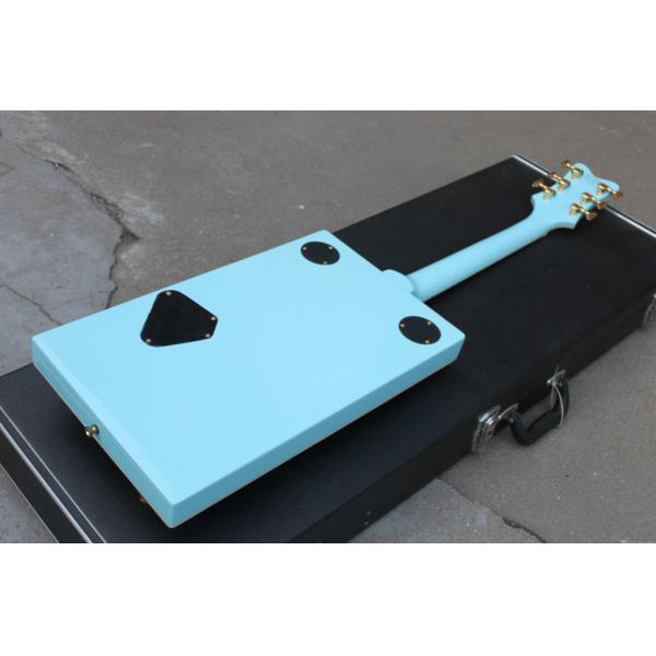 Custom Vintage Grand G5810 Bo Diddley Light Green Suqare Electric Guitar