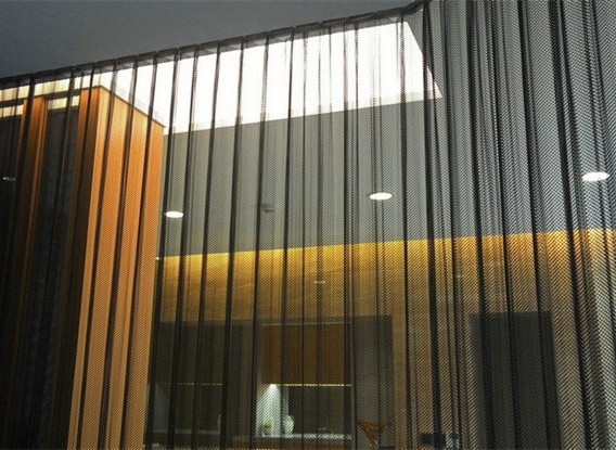 Lightweight Black Decoration Wire Mesh Chainlink Fence Decorative Metal Mesh