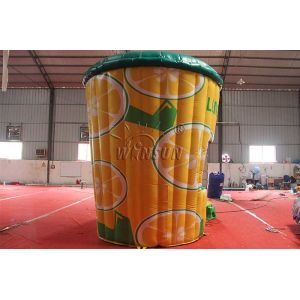 Lemonade Style Inflatable Event Tent For Festival / Company Promotion