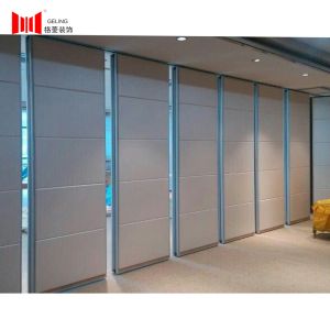 ODM 6063 Aluminum Alloy Operable Partition Wall Fabric Hard Cushion