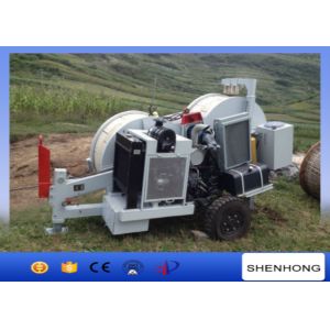 Diesel Engine Hydraulic Tensioner With 80KN Capacity , 1500mm Tension Wheel