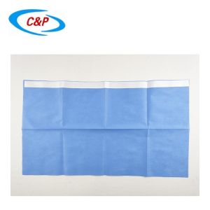 Disposable Blue SMS General Surgery Drape Pack Medical Supplies