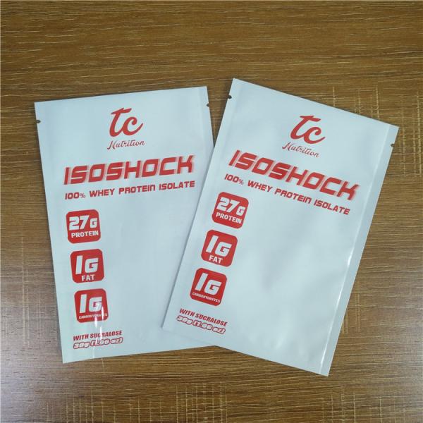 Buy Biodegradable Foil Pouch Packaging Milk Powder Mini Patches Protein Powder Bag at wholesale prices