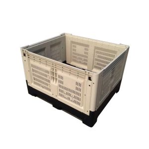 1200x1000x810 plastic turnover box industri wholesal collaps stackable plastic