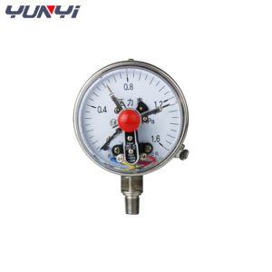 2.5% Hydraulic Digital Oil Pressure Gauge Electrical Contact