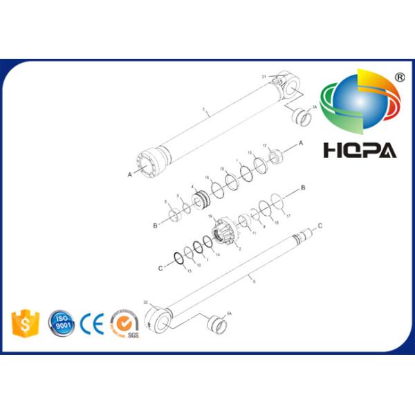 225-4646 331-9328 379-9497 2254646 3319328 3799497 Stick Cylinder Seal Kit