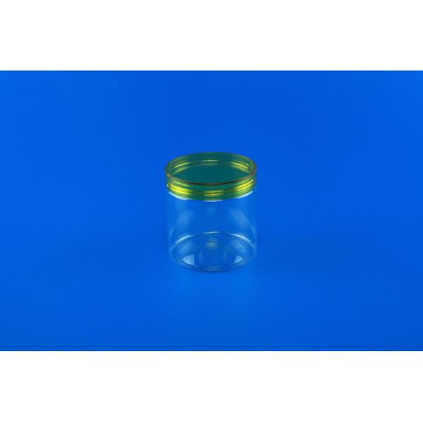 Buy Waterproof Empty Plastic Cans ,  Transparent Pet Coarse Cereals Bottle 420ml at wholesale prices