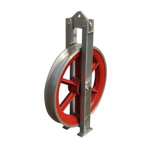 Bundled Power Line Construction Tools Aluminum Sheave Conductor Blocks