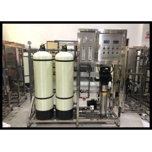 1000LPH Brackish Water RO System , Drinking Water Treatment Plant