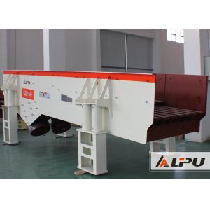 High Efficiency Vibrating Grizzly Feeder For Concrete With Speed 970r/min